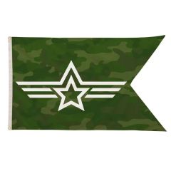 6 Ft X 10 Ft Polyester Guidon Flag Single-Sided