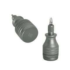 6-In-1 Recycled Aluminum Screwdriver Tool