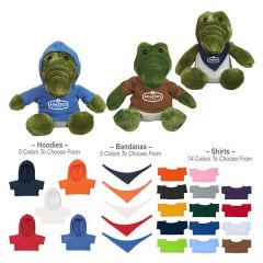 6 Inch  Alligator Stuff Animal