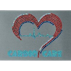 6 Inch Badge Satinch Ribbon - 25yd Roll - Sparkle