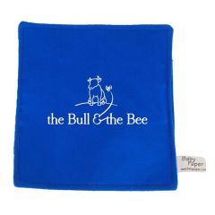 6 Inch Blue Baby Paper With One Color Imprint