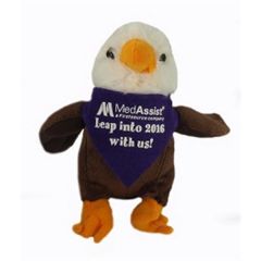 6 Inch Lil' Eagle With Bandana and One Color Imprint