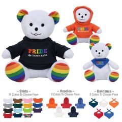 6 Inch  Rainbow Bear