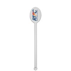 6 Inch Upright Oval Plastic Drink Stirrer - Colored