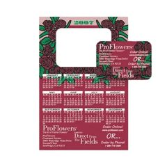 6 Inch X 4 Inch Picture Frame Calendar Custom Magnets - 30 MIL