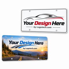 6 Inch X 12 Inch Polyethylene License Plate Inserts
