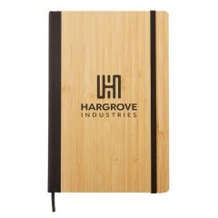 6 Inch  X 8 Inch  Bamboo Journal With Rpet Back
