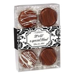 6 Pack Elegant Chocolate Covered Oreo Gift Box