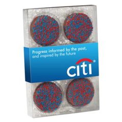 6 Pack Elegant Chocolate Covered Oreo Gift Box