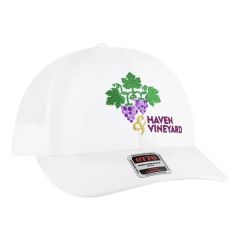 6 Panel Mid Profile Mesh Back Trucker Hat