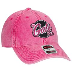 6 Panel Snow Washed Superior Cotton Twill Baseball Cap
