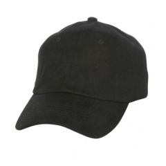 6 Panel Unconstructed Brushed Cotton Caps