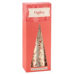 6 Piece Chocolate Pretzel Rod Holiday Boxes - White Chocolat