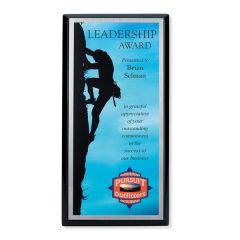 6 X 12 Connection Plaque - Black