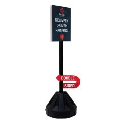 72 Inch Rover Portable Sign Post Double-Sided Kit