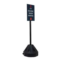 72 Inch Rover Portable Sign Post Single-Sided Kit