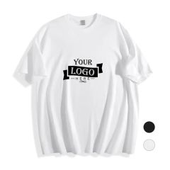 7.3 Oz Oversize 100 Percent Cotton Unisex Short Sleeve T-Shirt