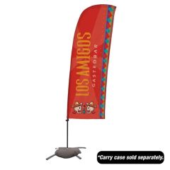 7.5 Ft Value Blade Sail Sign Flag Kit Single-Sided Crossbase