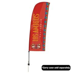 7.5 Ft Value Blade Sail Sign Flag Kit Single-Sided W/ Spike