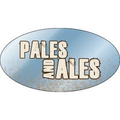7.5 Inch X 4 Inch Kwik-Ship Digital Oval Decal