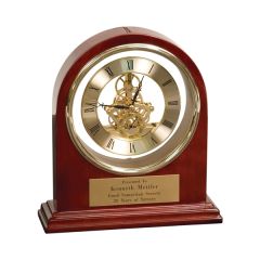 7 3/4 Inch X 9 Inch Grand Piano Arch Clock