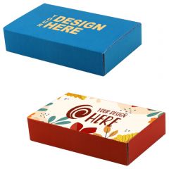 7.5 Inch  X 4.75 Inch  X 1.25 Inch  E-Flute Tuck Box Single Side