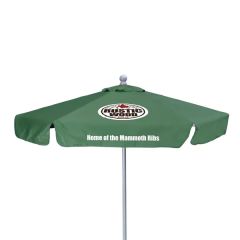 7 Ft Deluxe Market Umbrella Kit With Valance 2 Imprints