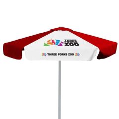 7 Ft E-Z Glide Market Umbrella Kit With Valance 2 Imprints