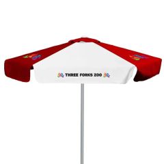 7 Ft E-Z Glide Market Umbrella Kit With Valance 6 Imprints