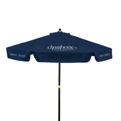 7 Ft Steel Market Umbrella Kit With Valance 6 Imprints
