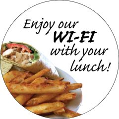 7 Inch Diameter Kwik-Ship Digital Decal