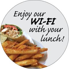 7 Inch Diameter Kwik-Ship Digital Decal