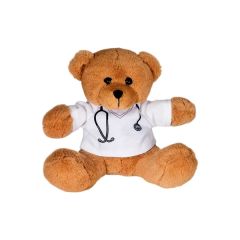 7 Inch Doctor Or Nurse Plush Bear