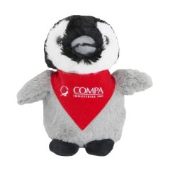 7 Inch Hug'ems Emperor Penguin Chick With Bandana Oc