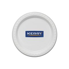 7 Inch Plastic Plate - White - Tradition