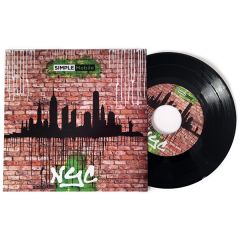 7 Inch Vinyl Record Invitations W/ Custom Printed Jackets