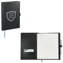 7 Inch X 10 Inch Uptown Refillable Leather Journalbook