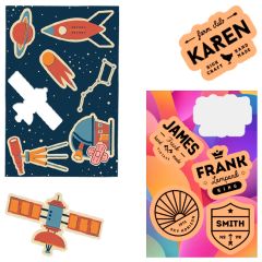 7 Inch X 11 Inch Vinyl Sticker Sheet 6 MIL
