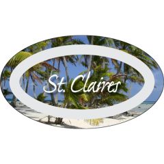 7 Inch X 4 Inch Kwik-Ship Digital Oval Decal