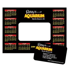 7 Inch X 5 Inch Picture Frame Calendar Custom Magnets - 30mil