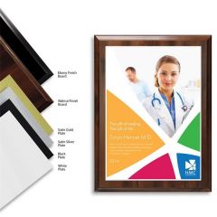 7 Inch  X 9 Inch  Full Color Plaque