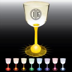 7 Oz Acrylic Light-Up Wine Glass