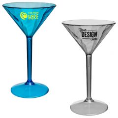 7 Oz. Diamond Cut Martini Glasses
