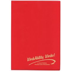 7 X 10 Standard Vinyl Cover Monthly Planner
