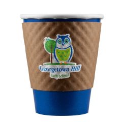 8/9 Oz Beverage Wrap - Kraft