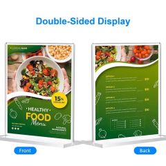 8.26 Inch X 11.7 Inch Premium Quality Acrylic Sign Holder