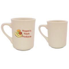 8.5 Oz Vitrified Tall Restaurant Mug, Spot Color