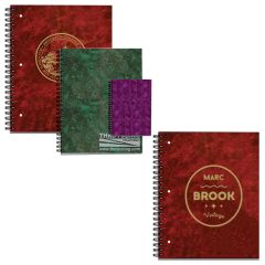 8 1/2 Inch X 11 Inch Glossy Marble Journal