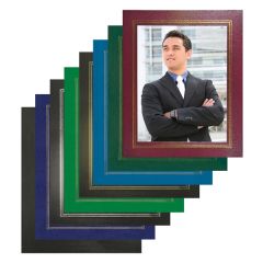 8 1/2 Inch  X 11 Inch  Leatherette Picture Frame