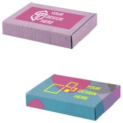 8.5 Inch  X 6.5 Inch  X 1.5 Inch   E-Flute Tuck Box Single Side